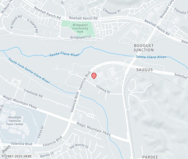 Location Map: 23501 Cinema Drive Valencia, CA 91355