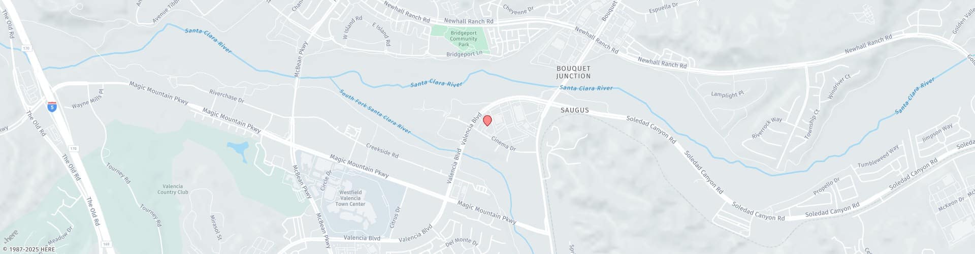 Location Map: 23501 Cinema Drive Valencia, CA 91355